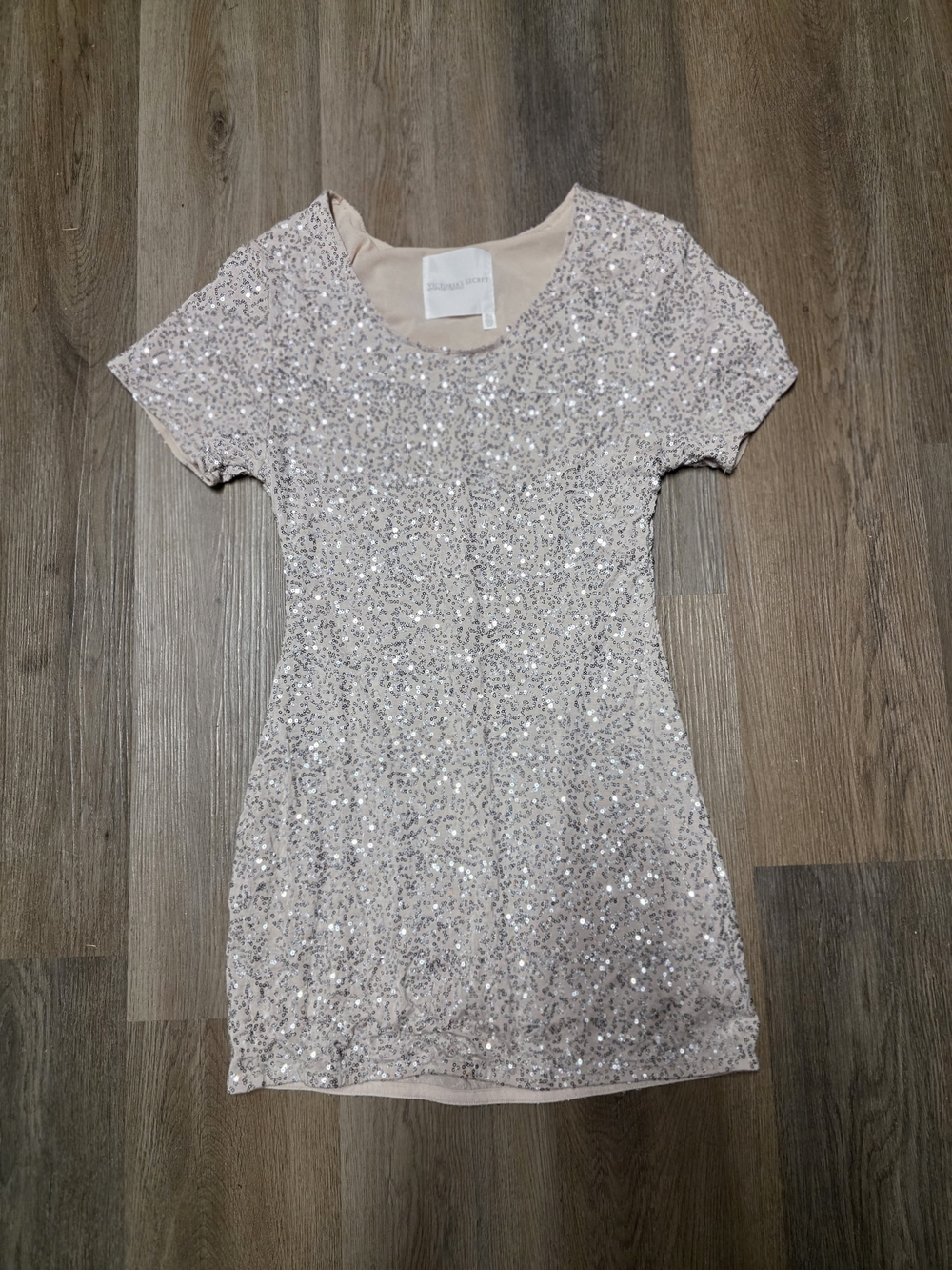 Victoria's Secret Blush Sequin Midi Dress